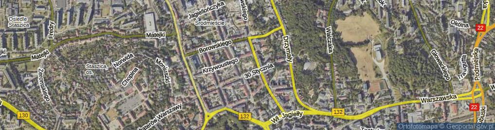 Zdjęcie satelitarne Plac Nieznanego Żołnierza pl.